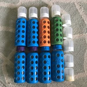 LifeFactory Glass Baby Bottles Set